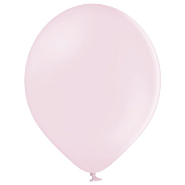 Латексный шарик стандартный светло розовый макарун.