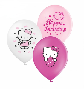 латексна кулька хеллоу кітті