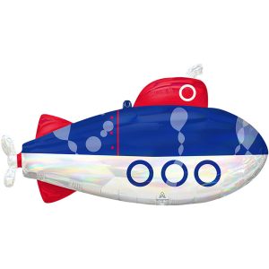 фольгированный шар в форме большой подводной лодки